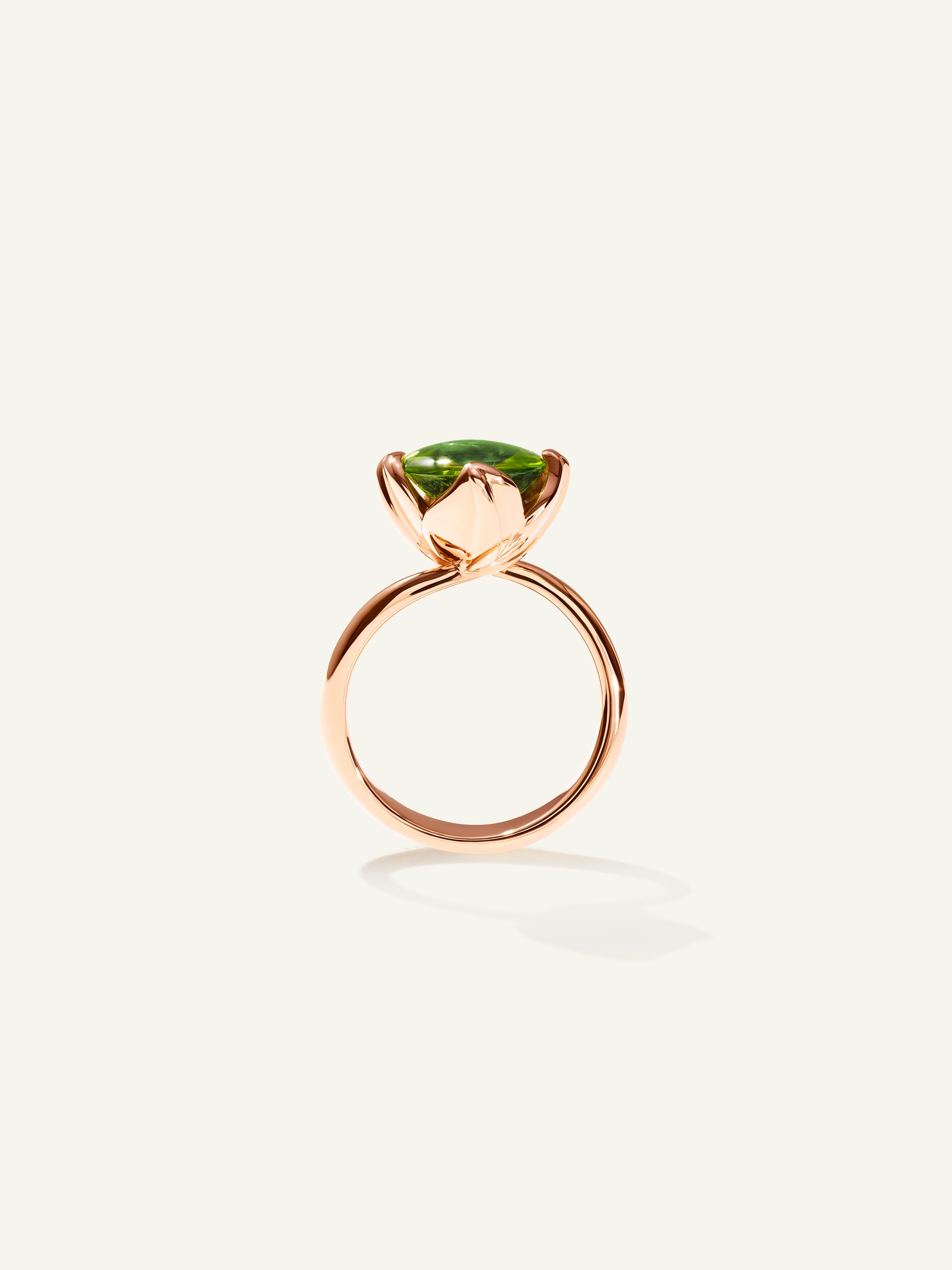 R-TUL-s-Per-rg | TULIP Ring Small with Peridot