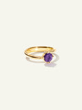 TULIP Ring XS with Amethyst