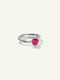 TULIP Ring XS with Rose Tourmaline