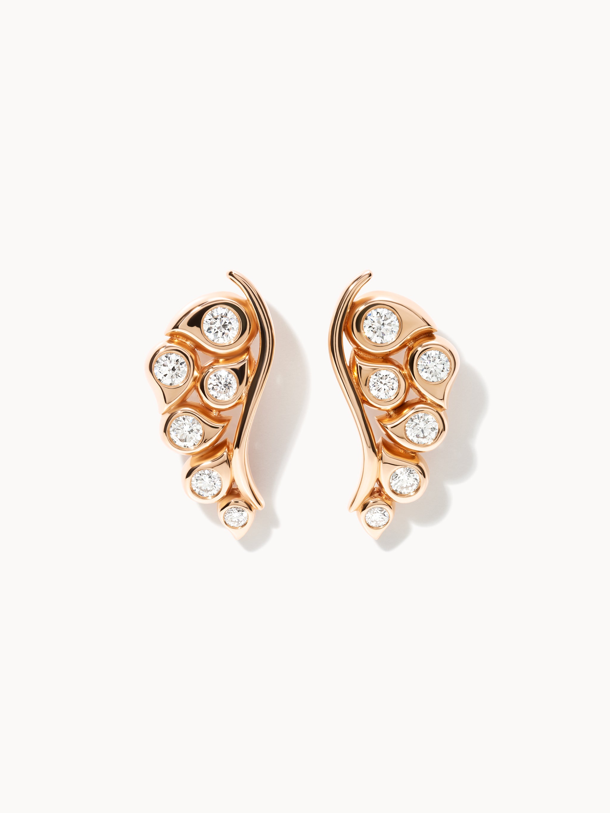 Earrings SNOWFLAKES Leaf Classic TAMARA COMOLLI tamaracomolli