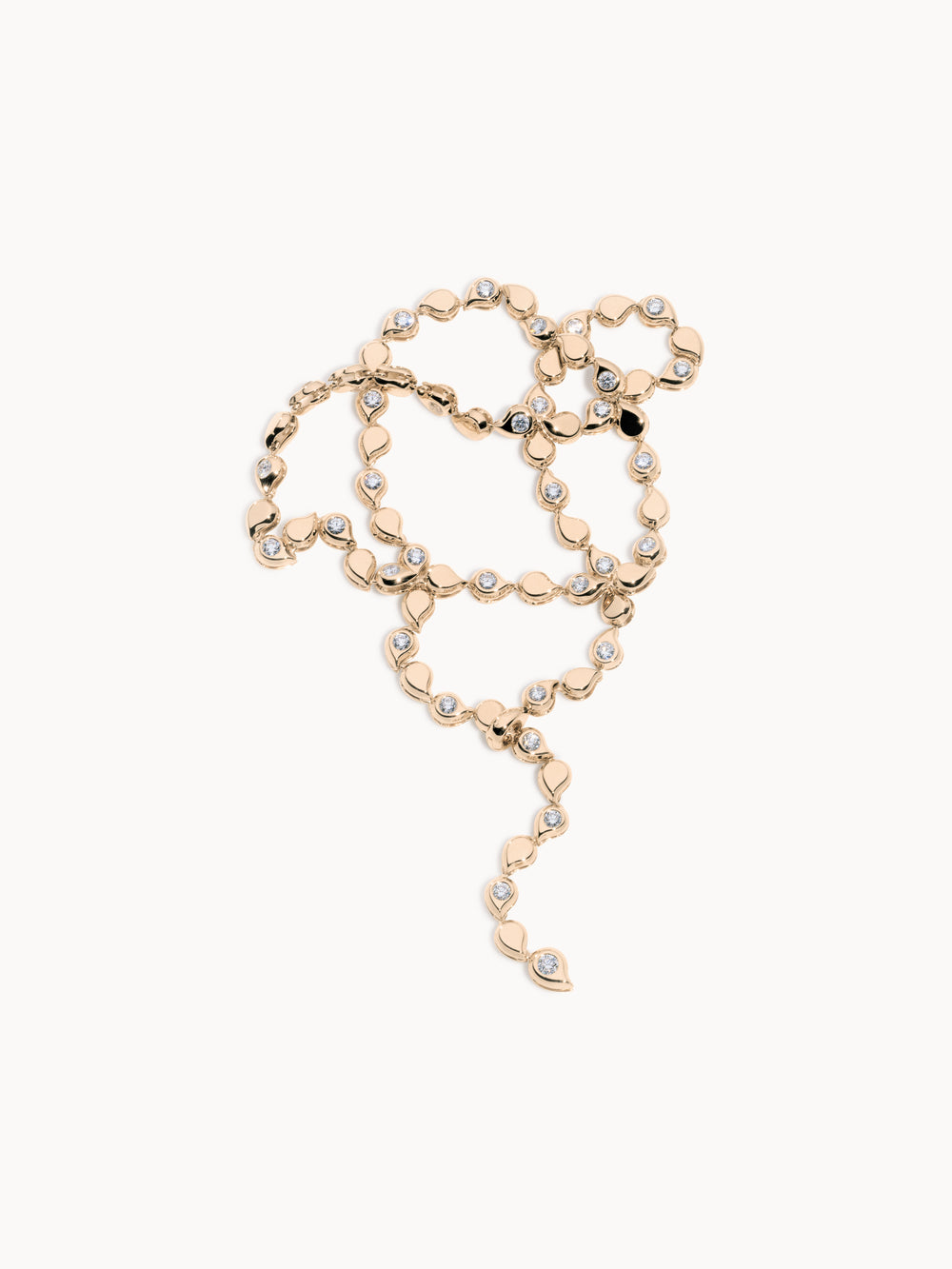 SNOWFLAKES Alternating Rivière Collier Halskette in 'Classic'