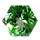 green Tourmaline faceted